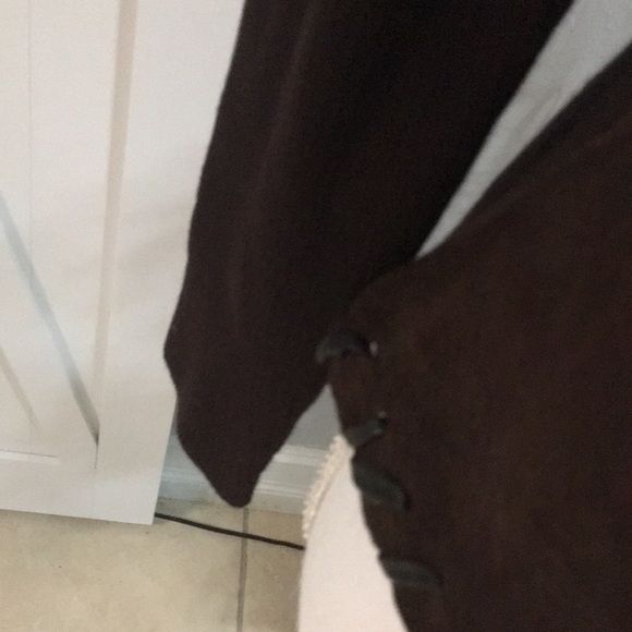 La Cite’ Suede Mock Neck Top/Sweater. Large - Picture 4 of 9